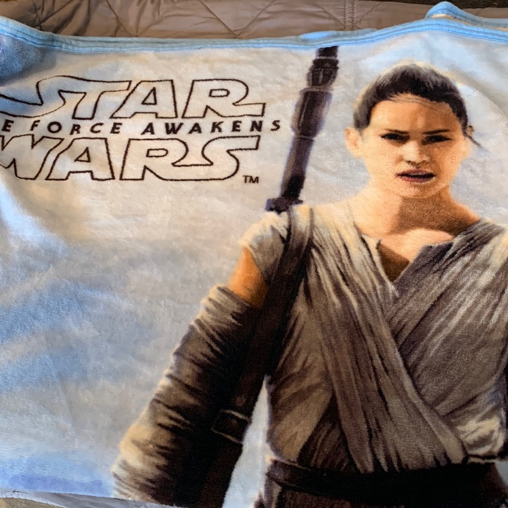 Rey BB8 blanket